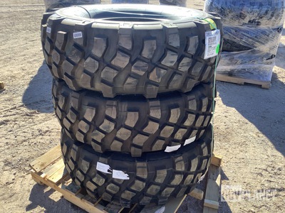 (3) Michelin 395/85R20 Tires
