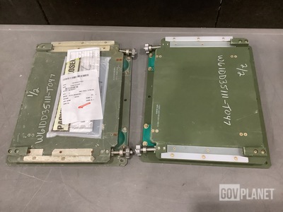 (2) Northrop Grumman 881250-1 Mounting Plates