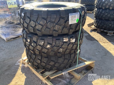 (3) Michelin 395/85R20 Tires