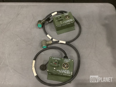 (2) Harris 11080-3980-01 Battery Disconnect Switches