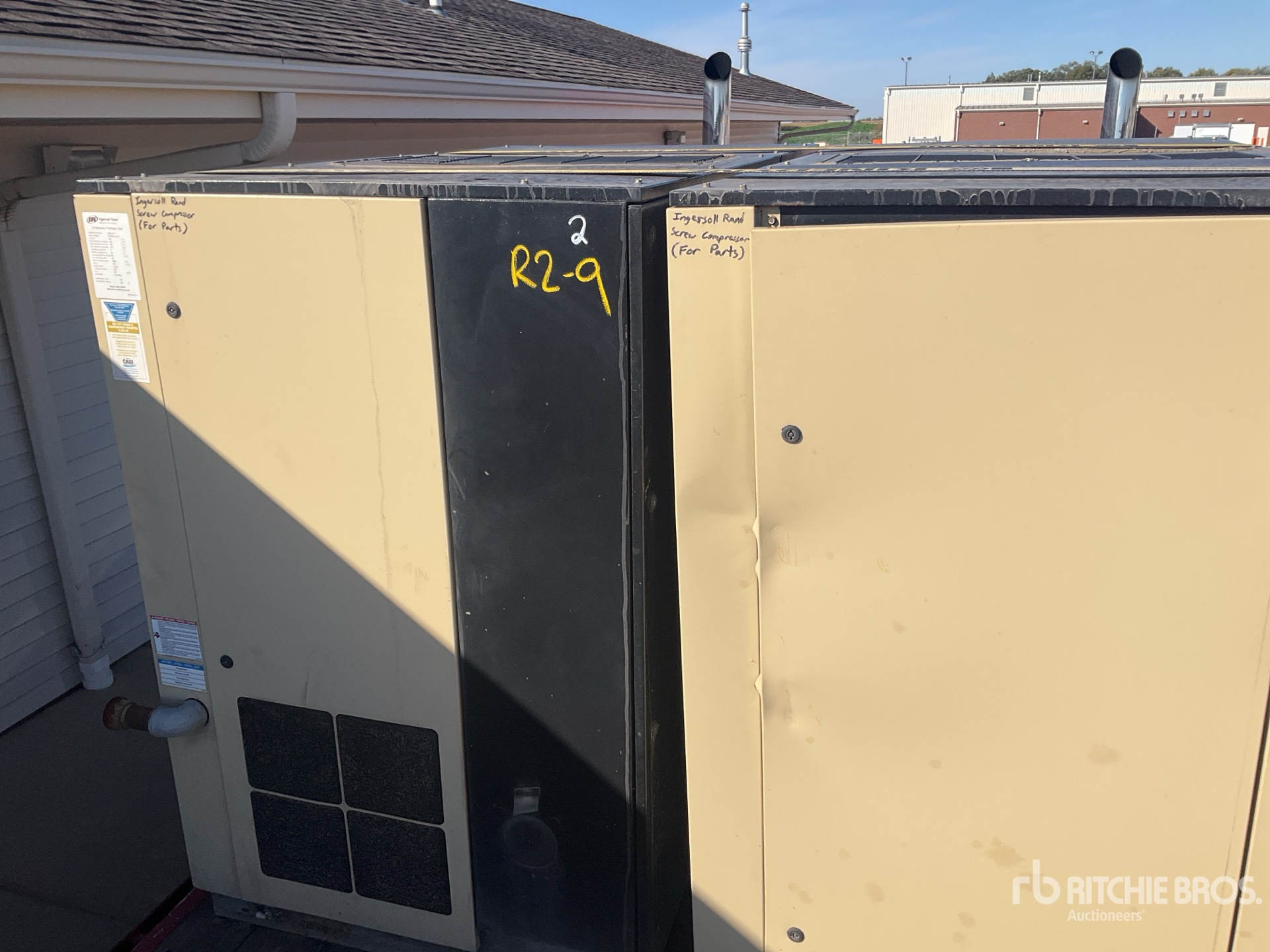 Quantity of (2) Ingersoll-Rand Air Compressor (Inoperable)