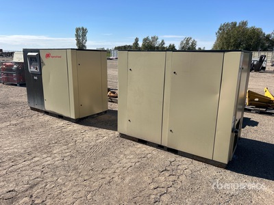 Quantity of (2) Ingersoll-Rand 253 cfm Skid-Mounted Electric Air Compressor (Inoperable)