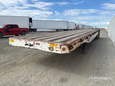 1995 Utility FS2W 45 ft T/A Flatbed Trailer