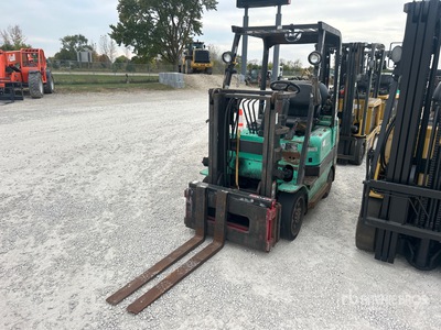 2004 Mitsubishi FGC25 5000 lb Cushion Tire Forklift