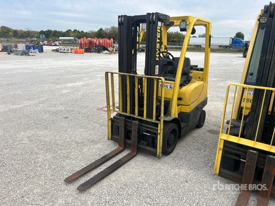 2010 Hyster S50FT 4800 lb Cushion Tire Forklift