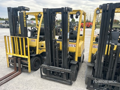 2005 Hyster S50FT 4700 lb Cushion Tire Forklift