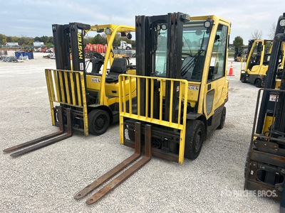 2013 Hyster H50FT 4750 lb Pneumatic Tire Forklift