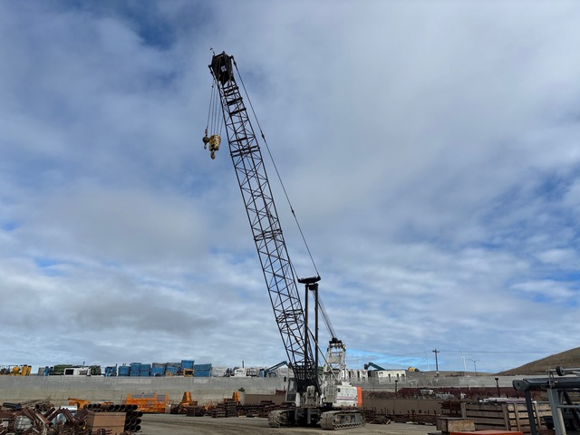 1995 Link-Belt LS-218H 100 ton Lattice-Boom Crawler Crane