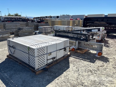 Quantity of (3) Pallets of Pipe Rack de stockage