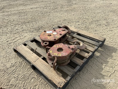 Quantity of (2) Johnson 10 ton Hook Block