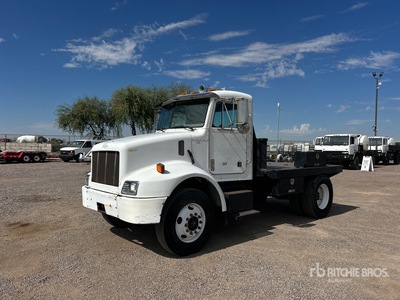 2003 Peterbilt 330 4x2 Flatbed Truck