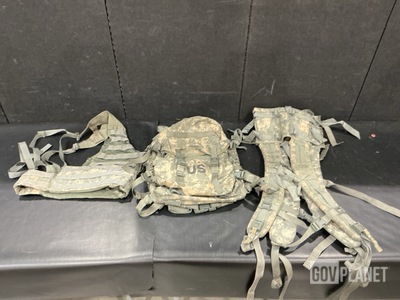 (18) Fighting Load Carriers, (27) Assault Packs & Assorted Items