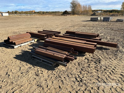 Quantity of (6) Pallets of Miscellaneous Square Tubing Telaio in metallo