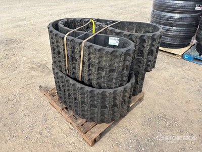 Quantity of (2) 450/100K/50 Rubber Laufketten