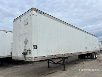 2012 Great Dane 53 ft T/A Van Trailer