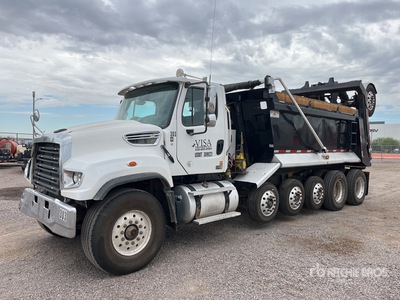 2017 Freightliner 114SD 14x4 Super 18 Five Axle Dump Truck