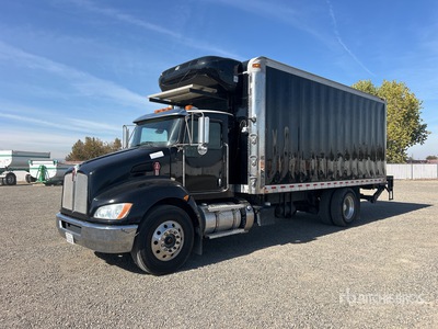 2017 Kenworth T370 4x2 Refrigerated Truck