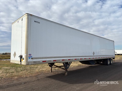 2013 Utility VS2DX 53 ft x 102 in T/A Van Trailer