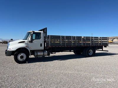 2020 International MV607 4x2 Flatbed Truck