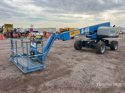 2018 Genie S-65 4WD Diesel Nacelle téléscopique