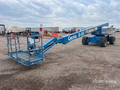 2014 Genie S-85 4WD Diesel Telescopic Boom Lift