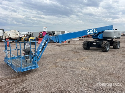 2018 Genie S-85 XC 4WD Diesel Telescopic Boom Lift