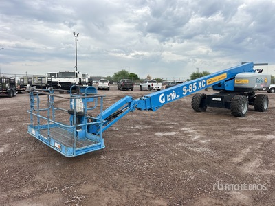 2018 Genie S85XC 4WD Diesel Telescopic Boom Lift