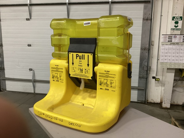 Bradley On-Site Portable Gravity-Fed Eyewash Station