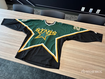 Ed Belfour Signed Dallas Stars Hockey Jersey