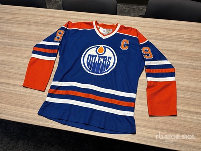 Wayne Gretzky Oilers Hockey Jersey