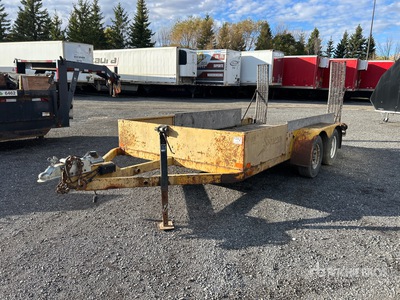 Custom Built 14 ft T/A Utility Trailer