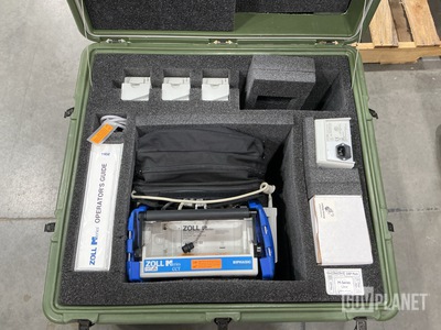 (2) Zoll M Series CCT Monitor-Defibrillators