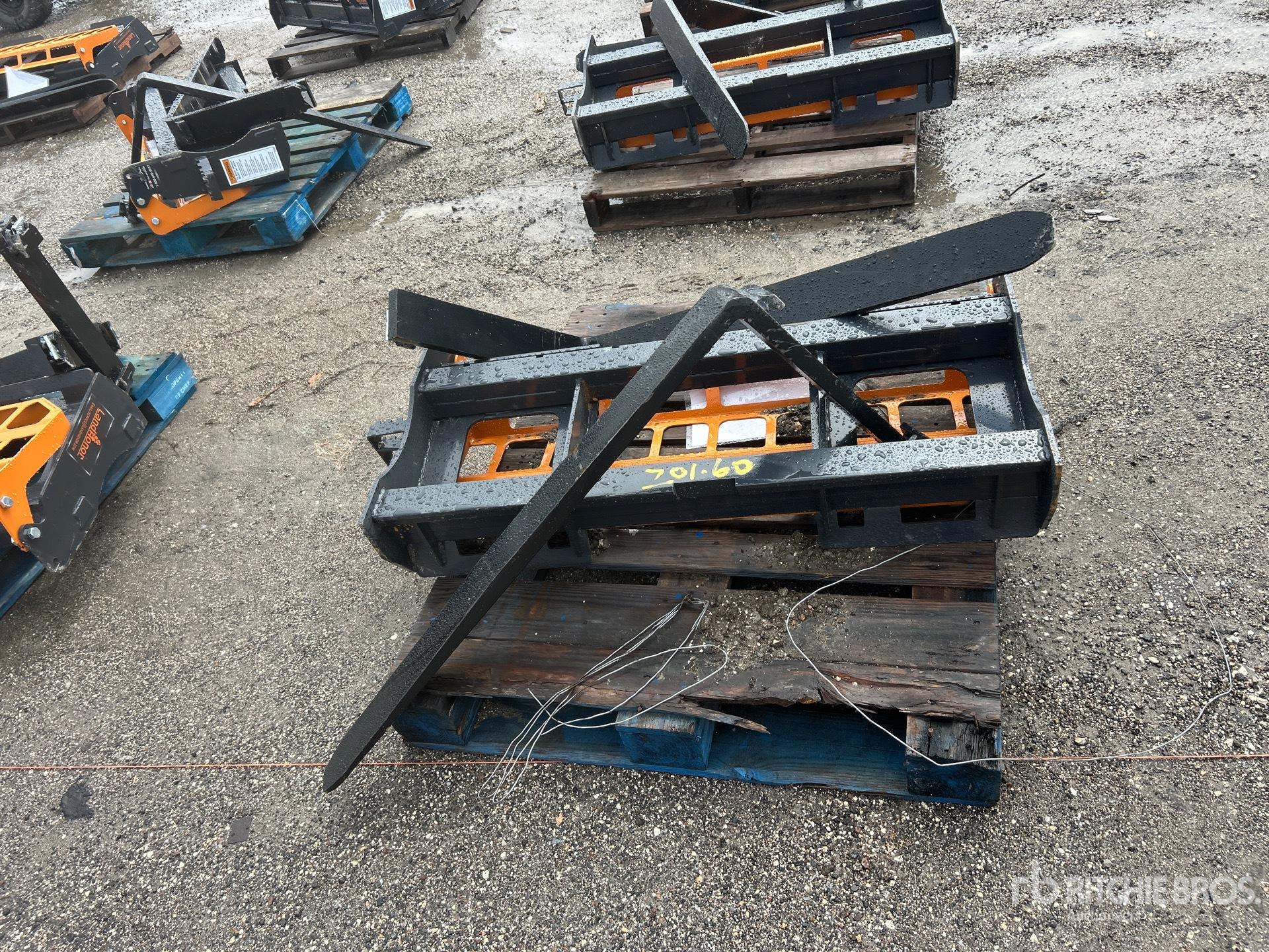 2025 Landhonor PF-11-3500G Skid Steer Forks (Unused)