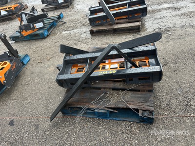 2025 Landhonor PF-11-3500G Skid Steer Forks (Unused)