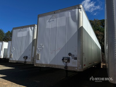2014 Wabash DVCVHPC 53 ft x 102 in T/A Van Trailer