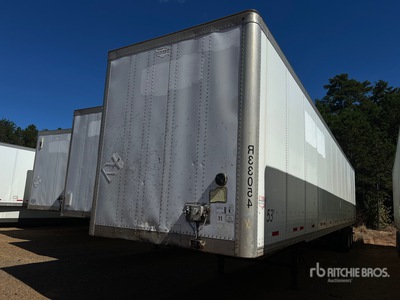 2013 Wabash DVCVHPC 53 ft x 102 in T/A Van Trailer