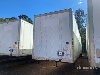 2013 Wabash DVCVHPC 53 ft x 102 in T/A Van Trailer