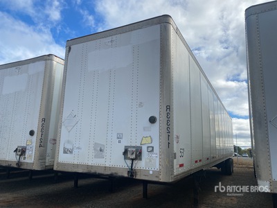 2013 Wabash DVCVHPC 53 ft x 102 in T/A Van Trailer
