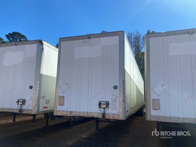 2014 Wabash DVCVHPC 53 ft x 102 in T/A Van Trailer
