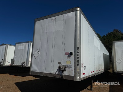 2013 Wabash DVCVHPC 53 ft x 102 in T/A Van Trailer