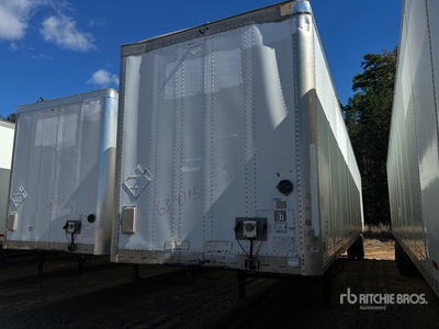 2014 Wabash DVCVHPC 53 ft x 102 in T/A Van Trailer