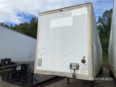2014 Wabash DVCVHPC 53 ft x 102 in T/A Van Trailer