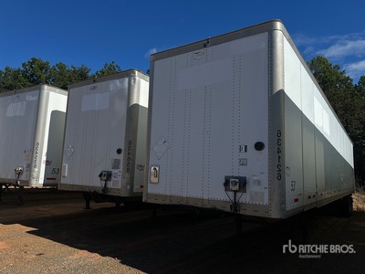 2014 Wabash DVCVHPC 53 ft x 102 in T/A Van Trailer