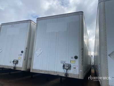 2013 Wabash DVCVHPC 53 ft x 102 in T/A Van Trailer