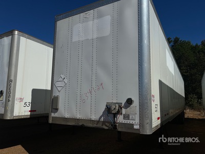 2014 Wabash DVCVHPC 53 ft x 102 in T/A Van Trailer