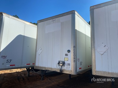 2013 Wabash DVCVHPC 53 ft x 102 in T/A Van Trailer