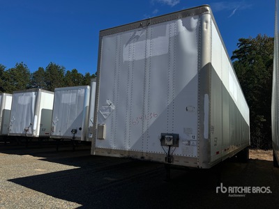 2014 Wabash DVCVHPC 53 ft x 102 in T/A Van Trailer