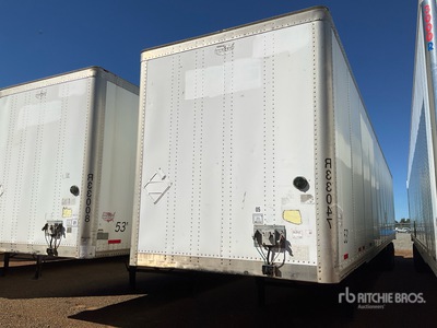 2013 Wabash DVCVHPC 53 ft x 102 in T/A Van Trailer