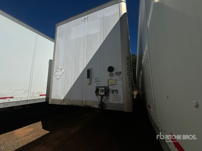 2013 Wabash DVCVHPC 53 ft x 102 in T/A Van Trailer