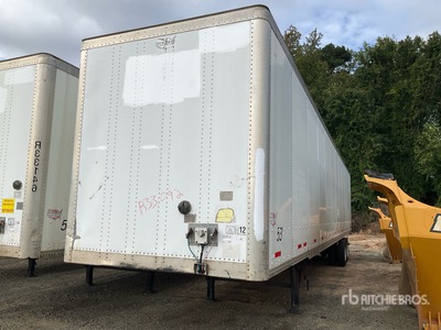 2013 Wabash DVCVHPC 53 ft x 102 in T/A Van Trailer